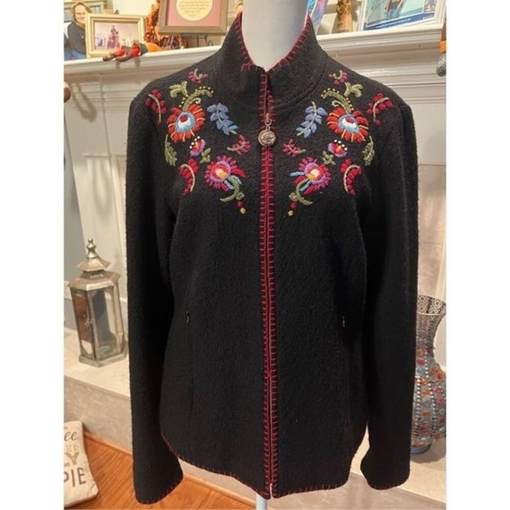 Coldwater Creek fleece jacket size XS